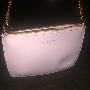 Baby pink Ted Baker cross body bag, never been used with the original dust bag